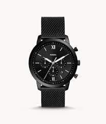 Fossil Black 'Neutra Chrono' Chronograph Dress Watch - FS5707