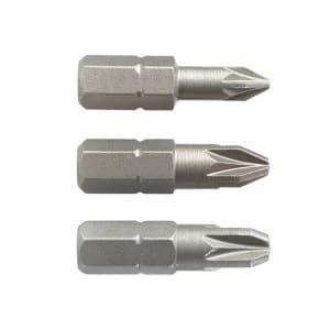 Black & Decker X61043 Screwdriver Pozidriv Bits (Pack 3)