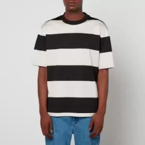 BOSS Tames Striped Cotton-Jersey T-Shirt - L
