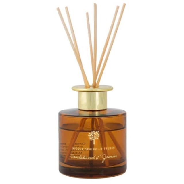 Nicola Spring Reed Diffuser - 200ml - Sandalwood & Jasmine - Sweet Creamy Fragrance With 8 Reeds Long Lasting Scent