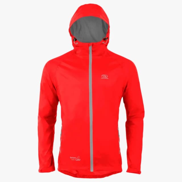Waterproof jacket Highlander Stow & Go Rouge Male S