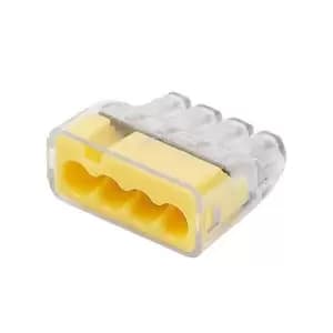 Ideal 30-1034 4 Port Push In Connectors 100/pack