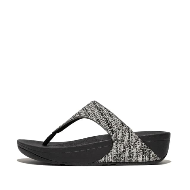 FitFlop Womens sandals FitFlop Lulu Shimmerweave Noir Female 36