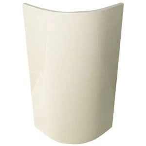 Cooke Lewis Raffello High Gloss Cream External curved door