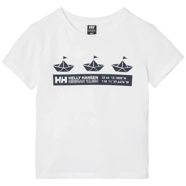 Helly Hansen Kid's T-Shirt Helly Hansen Graphic Blanc Unisex 6 ans