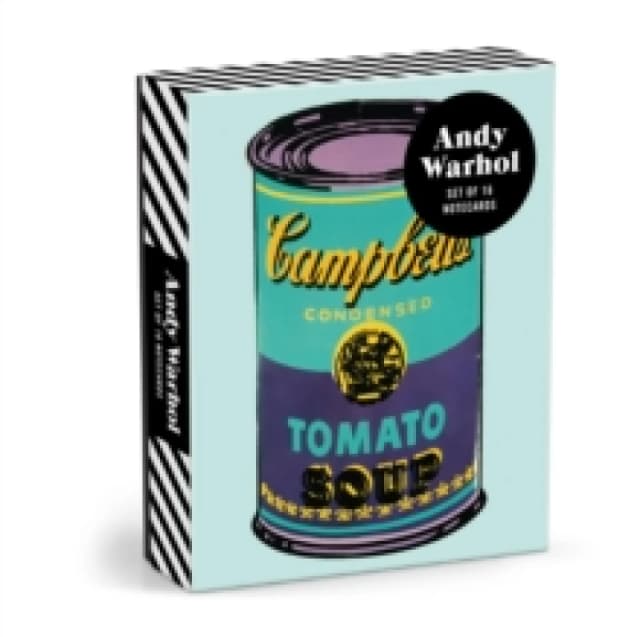 Warhol Pop Art Notecard Set. Postcard book or pack. By Galison, Andy Warhol Books