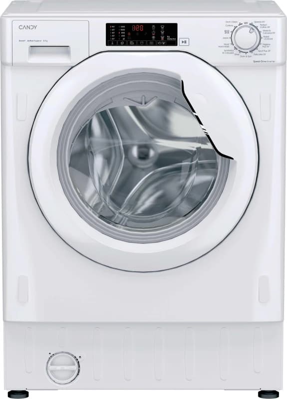 Candy CBW48TWM5J-80 Integrated 8kg Washing Machine with 1400 rpm - White - A Rated