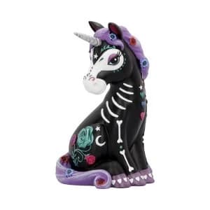 Sugarcorn Skeleton Unicorn Figure