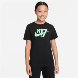 Nike Tottenham Hotspur FC Voice T-Shirt Juniors - Black