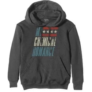 My Chemical Romance - Raceway Unisex Large Hoodie - Grey