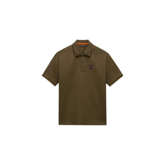 Polo Napapijri Badge Vert Male XS