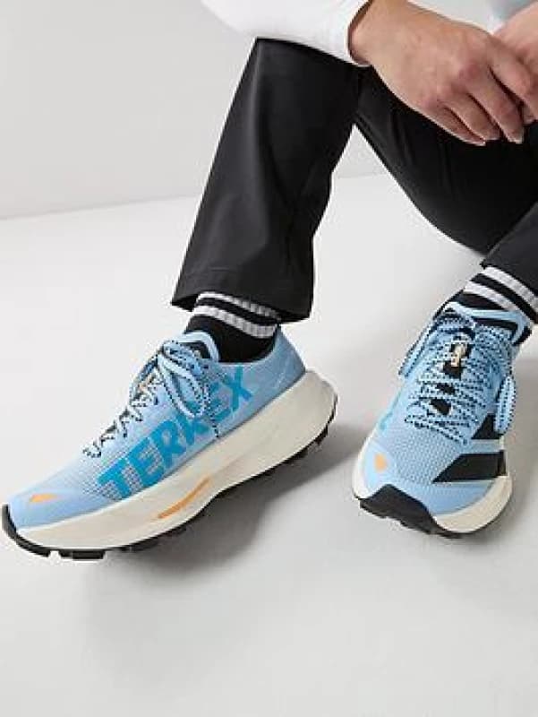 Womens trail running shoes adidas Terrex Agravic Bleu Female 42