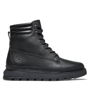 Timberland Ray City 6" Boot For Her In Black Black, Size 3.5
