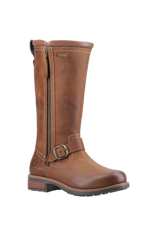 Cotswold Womens Bourton Mid Boot in Tan Size: 4 Tan Female 4