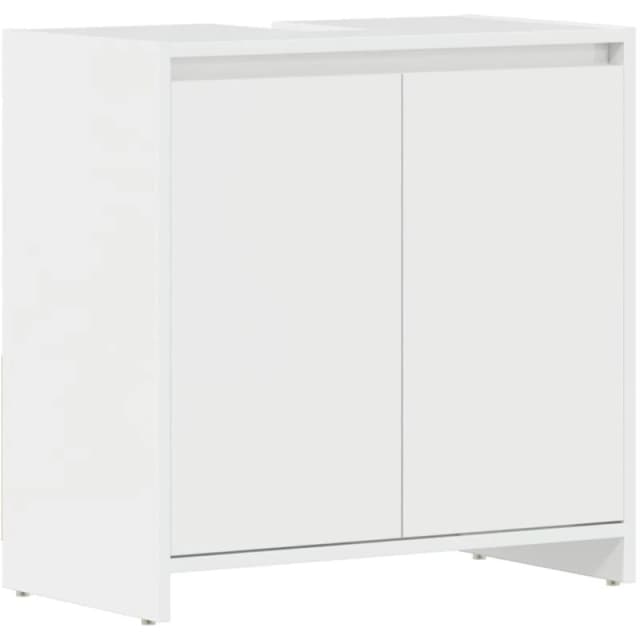 VIDAXL Bathroom Cabinet High Gloss White 60x33x61cm Engineered Wood vidaXL 8720286015957