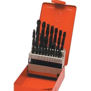 Sherwood - Set of 21 HSS Drills 1/16-3/8' X 1/64'