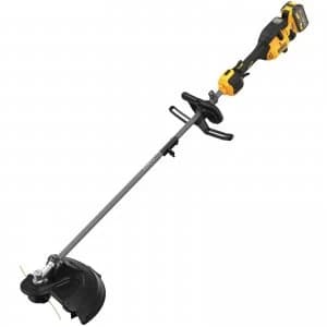 DEWALT DCMAS5713X1 54v XR Cordless Brushless FLEXVOLT Split Boom Grass Trimmer 380mm 1 x 9ah Li-ion Charger