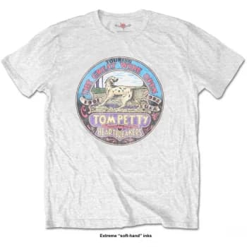 Tom Petty & The Heartbreakers - The Great Wide Open Unisex Small T-Shirt - White