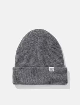 Norse Projects Norse Beanie Hat - Grey Melange