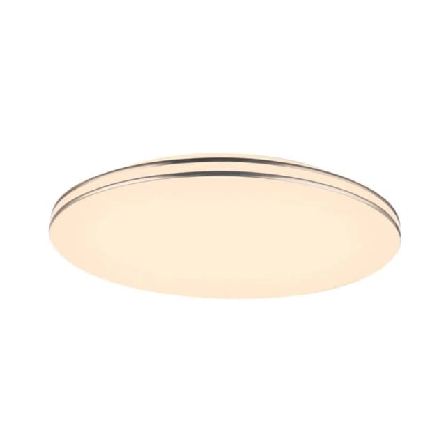 Netlighting Pierre Integrated LED Semi Flush Ceiling Light White LED 3000K White Unisex