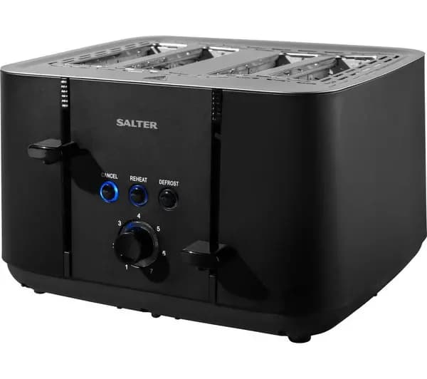 Salter Kuro EK5565MBLK 4 Slice Toaster
