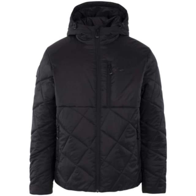 Trespass Trespass Men Dalesford Hooded Casual Jacket in Black Size: Medium Black M Male 5063693767587