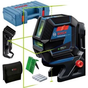 Bosch Professional GCL 2-50 G Cross line and dump dot laser Incl. bag Range (max.): 15 mm