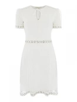 Michael Kors Lace combo dresss White