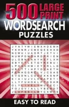 500 Large Print Wordsearch Puzzles - Eric Saunders - Paperback - Used