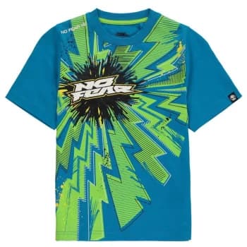 No Fear Core Graphic T Shirt Junior Boys - Multi