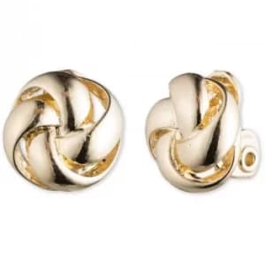 Button Knot Closed Ears Earrings