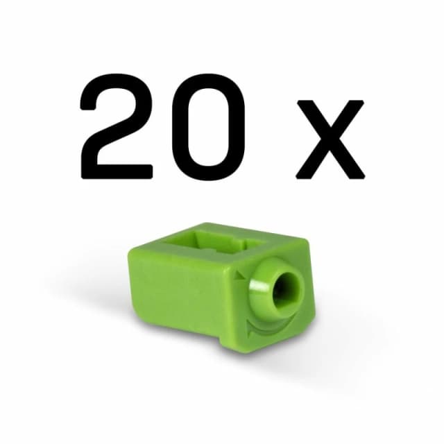 Lindy Lindy SFP Port Locks Green 20pcs. 47913