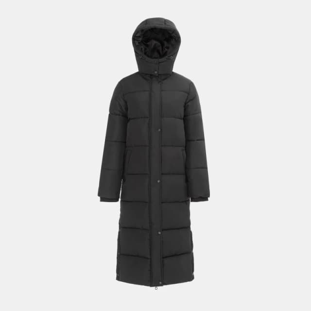 Slazenger Womens Slaz Insulated Water-Resistant Padded Puffer Jacket Black female 8 (36)