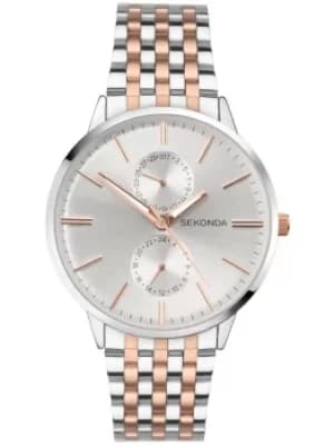 Sekonda Mens Rose Gold Plated Silver Watch 1589