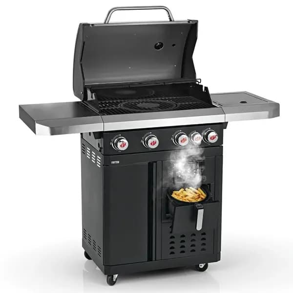Landmann Fryton Cook 07982 4.1 Gas Barbecue with 3.5L Air Fryer