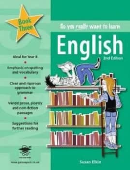 So You Really Want to Learn English. Book Three by Susan Elkin Paperback