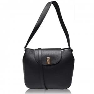 Furla Sleek Hobo Bag - Nero O60