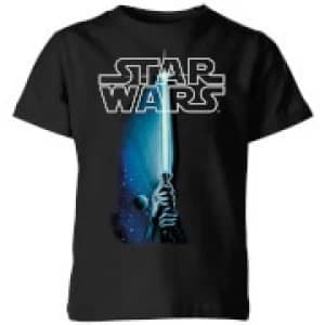 Star Wars Lightsaber Kids T-Shirt - Black - 11-12 Years