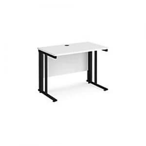 Maestro 25 Cable Managed Desk 600mm Oak