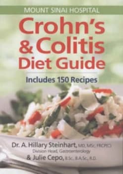 Crohns and Colitis Diet Guide by Hillary Steinhart Paperback