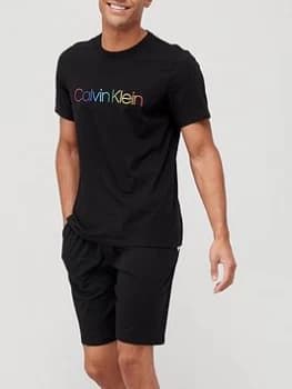 Calvin Klein Pride Lounge T-Shirt - Black, Size L, Men