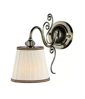 Vintage Wall Lamp Bronze Antique, 1 Light, E14