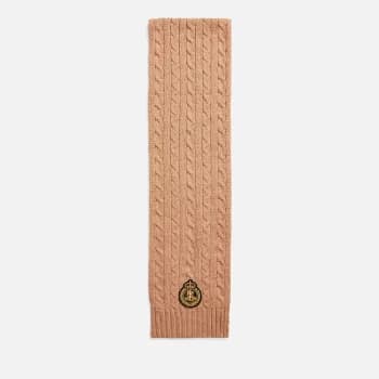 Lauren Ralph Lauren Womens Scarf-Oblong - Classic Camel