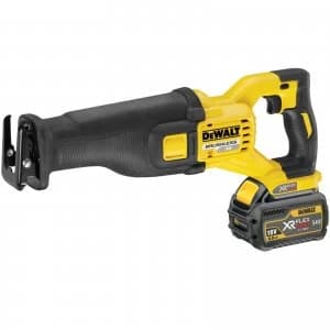 DEWALT DCS388 54v XR Cordless FLEXVOLT Reciprocating Saw 2 x 6ah Li-ion Charger Case