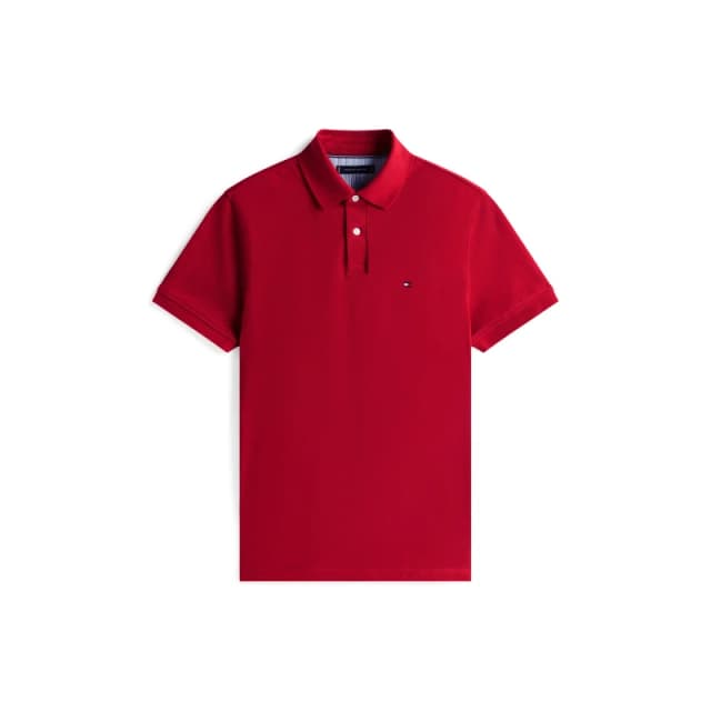 Tommy Hilfiger Core 1985 Polo Shirt Medium Red XLD male XL