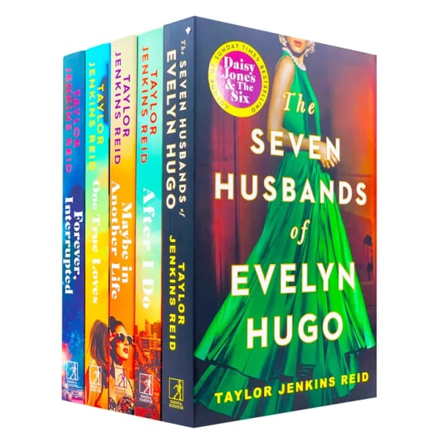 Taylor Jenkins Reid 5 Book Set Seven Husbands Of Evelyn Hugo, Maybe In Another Life, One True Loves Taylor Jenkins Rei Books