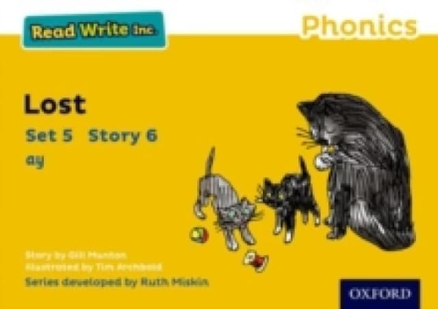 Gill Munton Read Write Inc. Phonics: Lost (Yellow Set 5 Storybook 6) Book Multi unisex