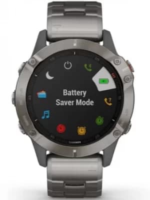 Garmin Fenix 6 Pro Sapphire Edition Grey Titanium Bracelet...