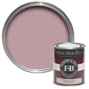 Farrow & Ball Modern Eggshell Paint Cinder Rose - 750ml