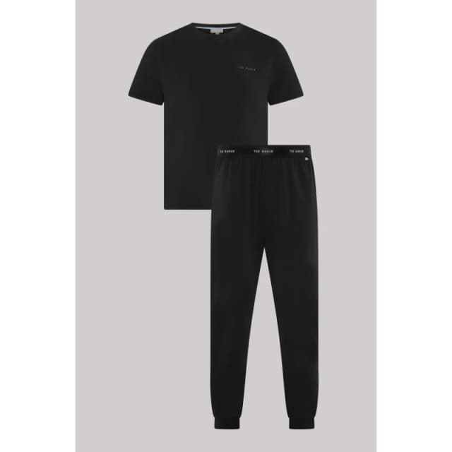 Ted Baker T Shirt and Jogger Set Black male S (2)
